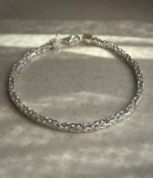 Bransoletka srebrna